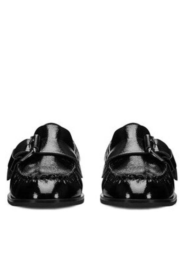 Badura Mokasyny CAMELLIA-V1792-255 Czarny. Kolor: czarny. Materiał: skóra, lakier