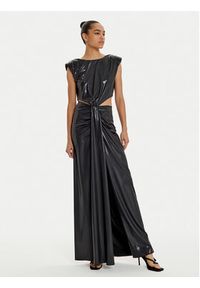 ACCESS FASHION Sukienka wieczorowa 44-3382-807 Czarny Regular Fit. Kolor: czarny. Materiał: syntetyk. Styl: wizytowy #4