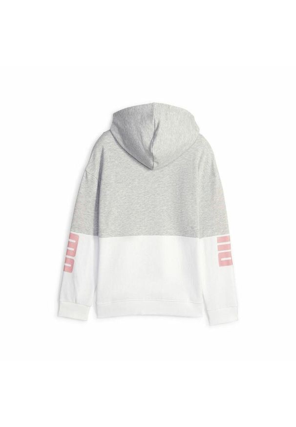 Bluza dziecięca Puma Power Colorblock Szary. Kolor: szary