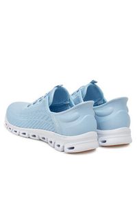 skechers - Skechers Sneakersy Glide-Step-Tranquility 104574/LTBL Błękitny. Kolor: niebieski. Materiał: materiał #6