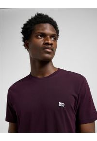 Lee - MESKA KOSZULKA LEE SS PATCH LOGO TEE DEEP WINE 112370738 #2
