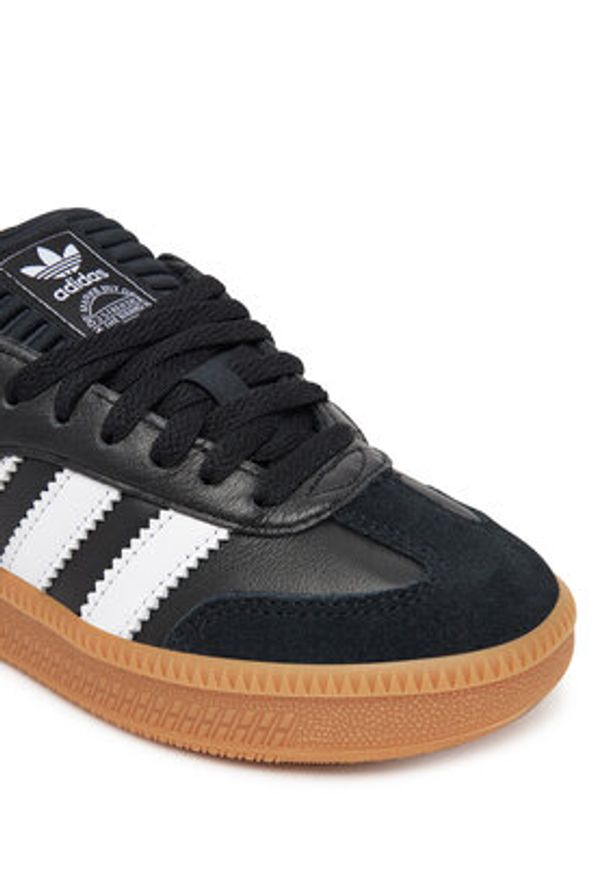 Adidas - adidas Sneakersy Samba Xlg JH6517 Czarny. Kolor: czarny. Materiał: skóra