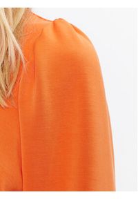 Selected Femme Bluza 16082379 Pomarańczowy Loose Fit. Kolor: pomarańczowy