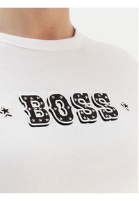 BOSS T-Shirt Endora 50545287 Biały Regular Fit. Kolor: biały. Materiał: bawełna #3