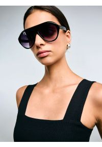 Big-Star - Okulary przeciwsłoneczne unisex czarne Aradi 906. Kolor: czarny #6