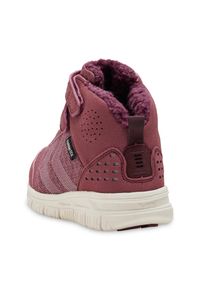 Sneakersy dla dzieci Hummel Crosslite Winter Mid Tex. Okazja: na uczelnię. Kolor: fioletowy. Sezon: zima. Sport: joga i pilates