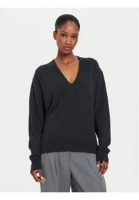 Kontatto Sweter 3M0177 Szary Regular Fit. Kolor: szary. Materiał: syntetyk #1