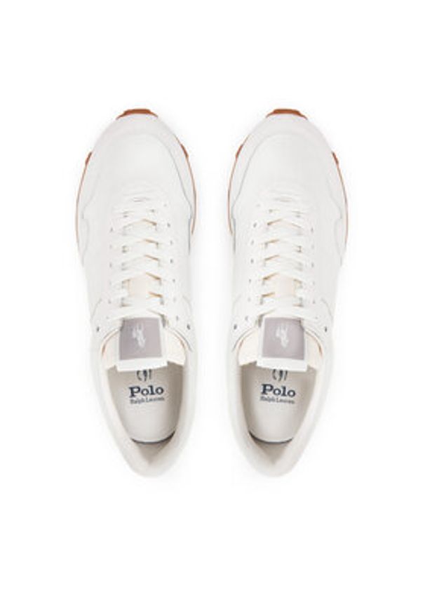 Polo Ralph Lauren Sneakersy 804956686001 Biały. Kolor: biały. Materiał: skóra