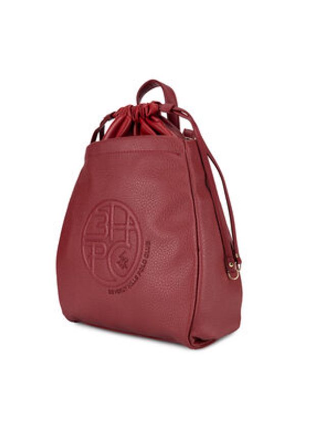 Beverly Hills Polo Club Plecak BHPC-K-041-06 Czerwony. Kolor: czerwony. Materiał: materiał, poliester