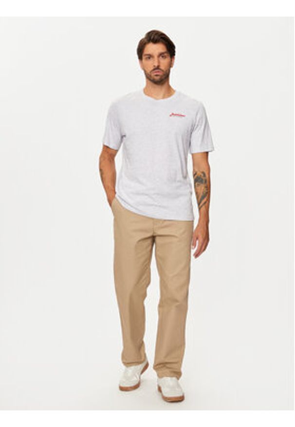 Jack & Jones T-Shirt Erik 12257603 Szary Relaxed Fit. Kolor: szary. Materiał: bawełna, syntetyk