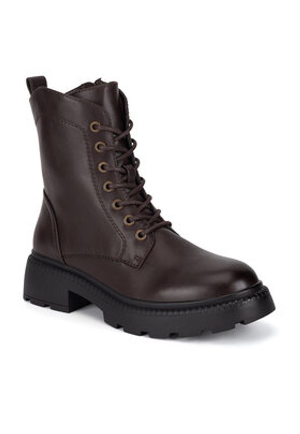 Lasocki Trzewiki CEO-HY60109 Brązowy. Kolor: brązowy. Materiał: materiał