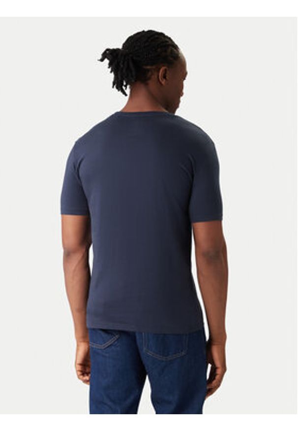 Aeronautica Militare Komplet t-shirtów AM1UTI001B Granatowy Regular Fit. Kolor: niebieski. Materiał: bawełna