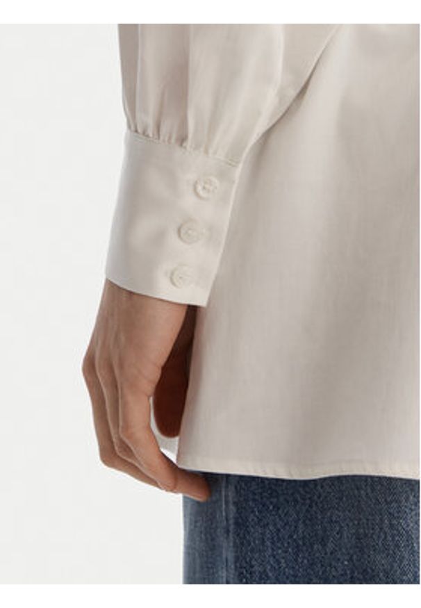 Guess Koszula W6GH97 W2412 Biały Regular Fit. Kolor: biały. Materiał: bawełna