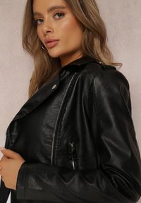 Renee - Czarna Ramoneska Blackburn. Kolor: czarny. Styl: rockowy #3