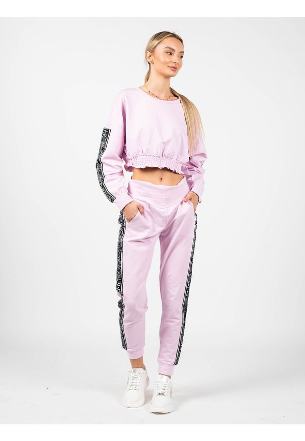 Liu Jo - Liu-Jo Bluza. Materiał: bawełna. Długość: krótkie. Wzór: aplikacja