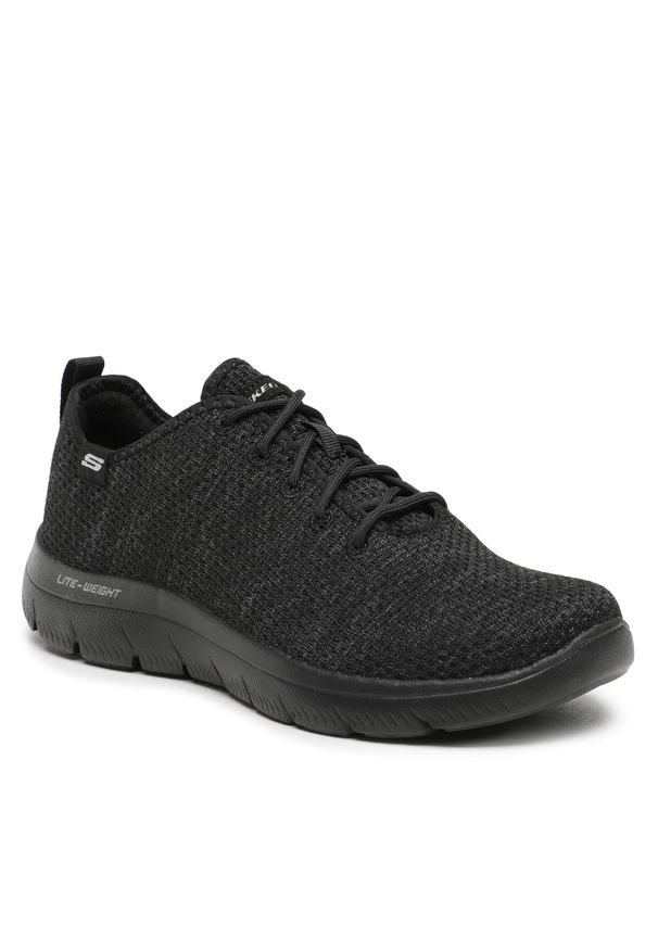 skechers - Sneakersy Skechers Summits Doharis 232394/BBK Black. Kolor: czarny. Materiał: materiał