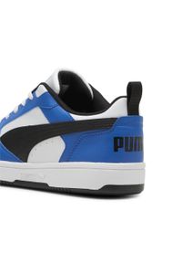 Puma - Buty do chodzenia męskie PUMA Rebound V6 Low. Kolor: czarny, biały, wielokolorowy. Materiał: materiał, guma, syntetyk. Sport: turystyka piesza