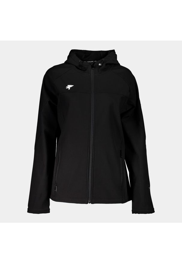 Kurtka softshell damska Joma Explorer. Kolor: czarny. Materiał: softshell