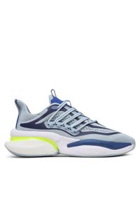 Adidas - adidas Sneakersy Alphaboost V1 Sustainable BOOST Lifestyle Running Shoes IE9701 Niebieski. Kolor: niebieski. Materiał: materiał. Sport: bieganie #1
