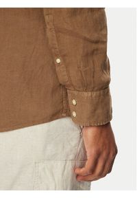 BOSS Koszula Relegant 50567579 Zielony Regular Fit. Kolor: zielony. Materiał: len #5