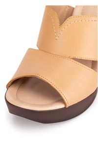 Lasocki Klapki EST-2025-14 Brązowy. Kolor: brązowy. Materiał: skóra #3