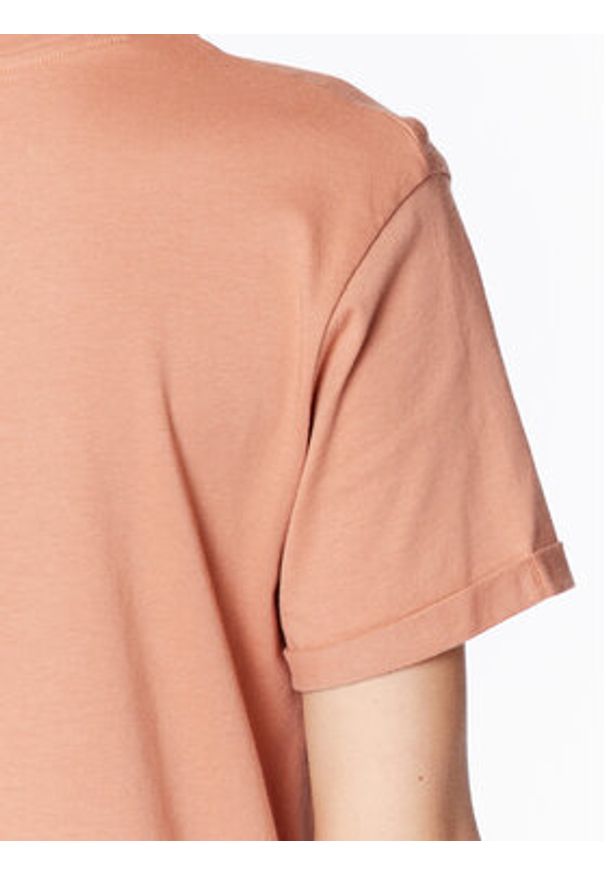 Roxy T-Shirt Noon Ocean ERJZT05490 Pomarańczowy Regular Fit. Kolor: pomarańczowy. Materiał: bawełna
