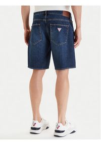 Guess Jeans Szorty jeansowe M6GD37 D5M5U Niebieski Relaxed Fit. Kolor: niebieski. Materiał: jeans #5