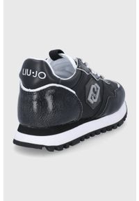 Liu Jo buty Liu Jo Wonder 25 kolor czarny na platformie. Nosek buta: okrągły. Zapięcie: sznurówki. Kolor: czarny. Materiał: guma. Obcas: na platformie
