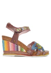 Laura Vita Sandały Balade 33 Niebieski. Kolor: niebieski. Materiał: skóra #1