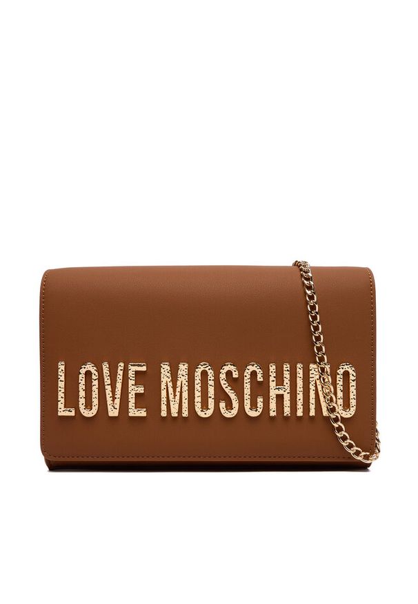 Love Moschino - Torebka LOVE MOSCHINO. Kolor: brązowy