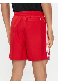 Adidas - adidas Szorty kąpielowe Originals Adicolor 3-Stripes Swim Shorts H44768 Czerwony. Kolor: czerwony. Materiał: syntetyk #3