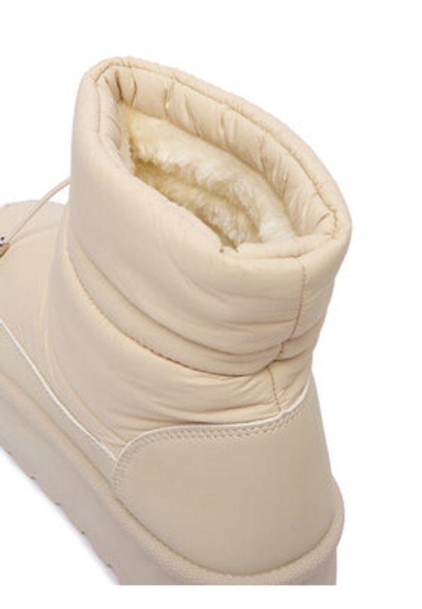 DeeZee Śniegowce HD1288 Beżowy. Kolor: beżowy. Materiał: materiał