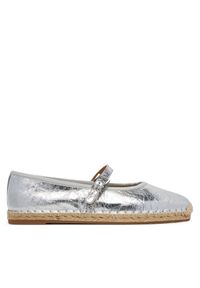 MICHAEL Michael Kors Espadryle Lynn 40S5LYFP2M Srebrny. Kolor: srebrny. Materiał: skóra #1