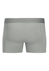 Jack & Jones - Jack&Jones Komplet 3 par bokserek Ordinary 12275575 Szary. Kolor: szary. Materiał: bawełna #6