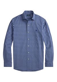 Polo Ralph Lauren Koszula 710974534007 Granatowy Custom Fit. Typ kołnierza: polo. Kolor: niebieski. Materiał: bawełna #6