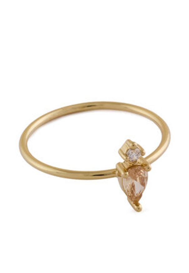 Aldo Zestaw pierścionków Comfort 13994834 Złoty. Materiał: metalowe. Kolor: złoty