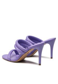 DeeZee Klapki LS5773-01 Fioletowy. Kolor: fioletowy. Materiał: skóra #3