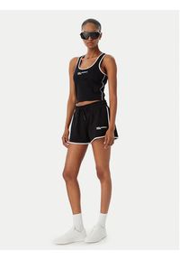 Karl Lagerfeld Jeans Szorty sportowe B2W10125 Czarny Regular Fit. Kolor: czarny. Materiał: bawełna #2