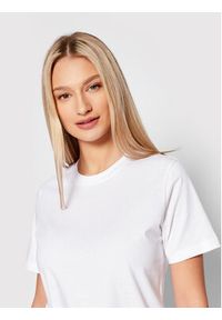 JJXX T-Shirt Anna 12200182 Biały Regular Fit. Kolor: biały. Materiał: bawełna #3