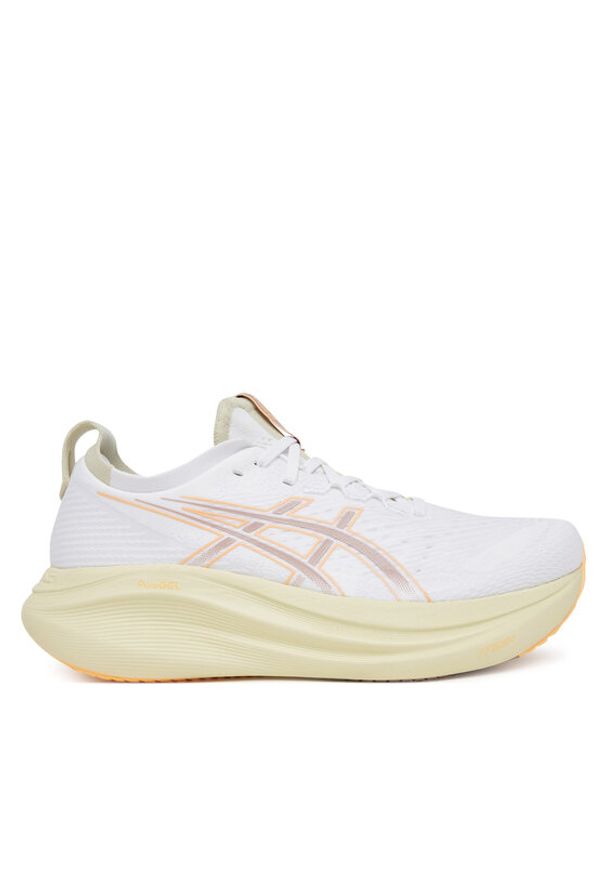 Asics Buty do biegania Gel-Nimbus 27 1011B958 Biały. Kolor: biały. Materiał: materiał, mesh