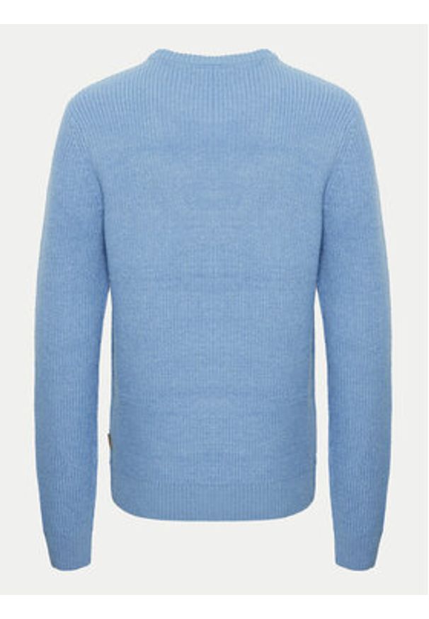 Blend Sweter 20717277 Błękitny Regular Fit. Kolor: niebieski. Materiał: syntetyk