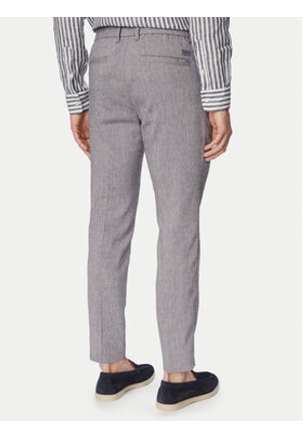 BOSS Spodnie materiałowe H-Kane1-RDS 50557859 Niebieski Modern Fit. Kolor: niebieski. Materiał: syntetyk