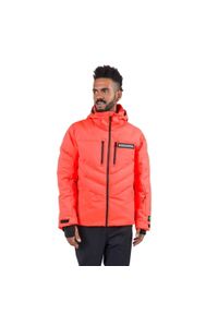 Kurtka narciarska Rossignol męska Hero Blackside puffy JKT czerwona - XL. Kolor: pomarańczowy. Sport: narciarstwo