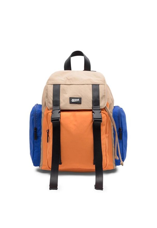 Sprandi Plecak SPR-P-012-A23K Kolorowy. Materiał: materiał, poliester. Wzór: kolorowy