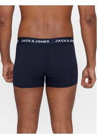 Jack & Jones - Jack&Jones Komplet 3 par bokserek 12171946 Granatowy. Kolor: niebieski. Materiał: bawełna