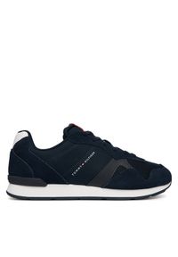 TOMMY HILFIGER - Tommy Hilfiger Sneakersy Maxlite Mix FM0FM05830 Niebieski. Kolor: niebieski. Materiał: materiał #1