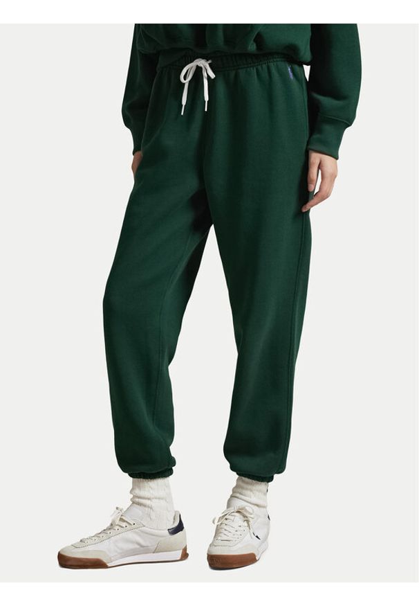 Polo Ralph Lauren Spodnie dresowe 211971700005 Zielony Tapered Fit. Kolor: zielony. Materiał: bawełna