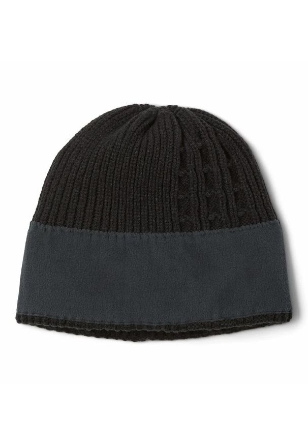 columbia - Czapka Zimowa Unisex Columbia Agate Pass Cable Knit Beanie. Kolor: czarny. Sezon: zima. Styl: sportowy