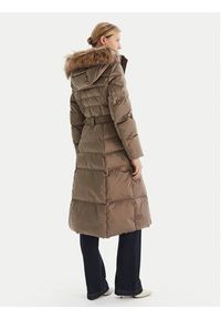Guess Płaszcz zimowy W5BL29 W2802 Brązowy Regular Fit. Kolor: brązowy. Materiał: syntetyk. Sezon: zima #6