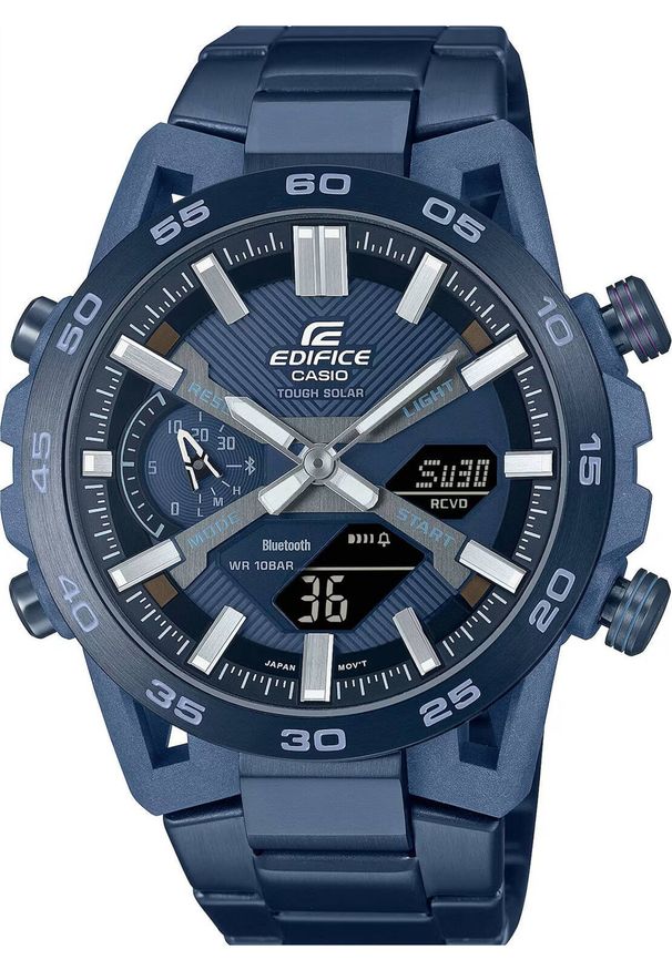 Zegarek EDIFICE Zegarek Casio ECB-2000CB-2AEF Edifice Bluetooth Solar męski .